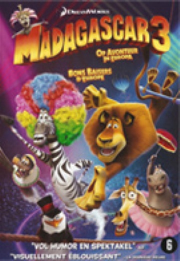 Madagascar 3: Europe’s Most Wanted cover