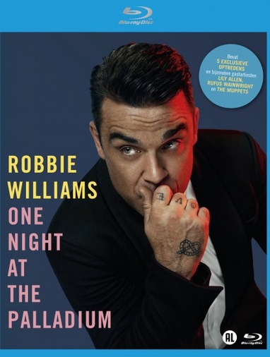 Robbie Williams: One night at the Palladium cover
