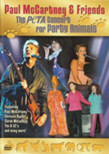 Paul McCartney & Friends – The PETA concert for Party Animals cover