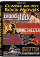 The Classic ’60-’70 Rock Movies: 5DVD box: met muziekdocumentaires.