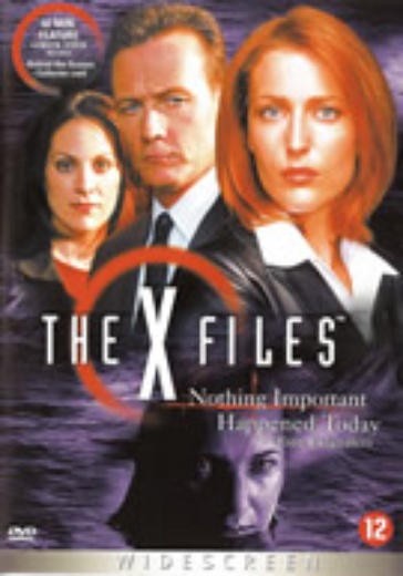X-Files, The: Nothing Important Happened Today cover