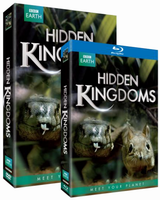 BBC Earth - Hidden Kingdoms DVD & Blu ray