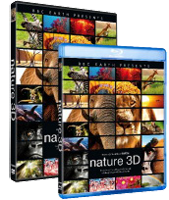 Nature 3D DVD & Blu ray