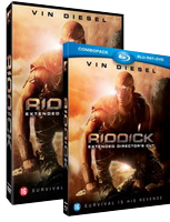 Riddick DVD & Blu ray