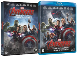 Avengers Age of Ultron DVD & Blu ray