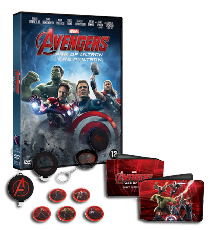 Avengers Age Ultron DVD