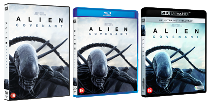 Alien Covenant DVD, BD, UHD