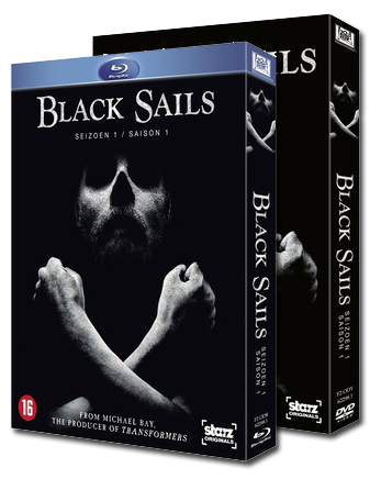Black Sails Seizoen 1 DVD & Blu ray