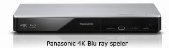 Panasonic 4K Blu ray speler