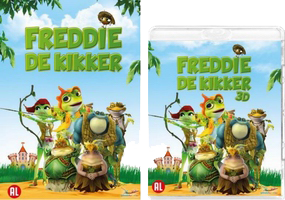 Freddie de Kikker 3D DVD & Blu ray