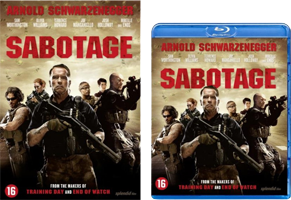 Sabotage DVD & Blu ray