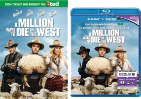 A Million Ways to Die in the West DVD & Blu ray