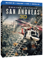 San Andreas 3D Blu ray
